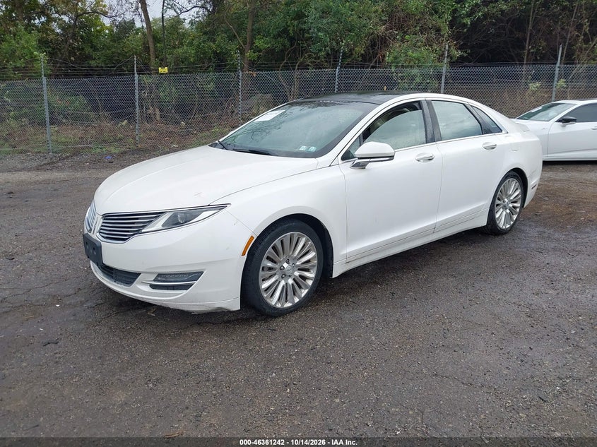 2016 Lincoln Mkz, Обычный износ, IAAI, VIN 3LN6L2JK1GR624084 — фото 2