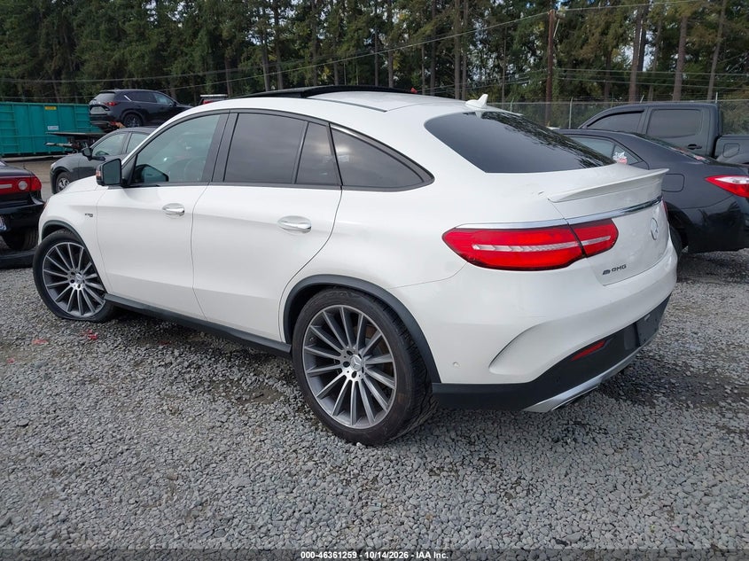 Vin: 4jged6eb6ka149500, lot: 46861538, mercedes-benz amg gle 43 coupe 4matic 20193