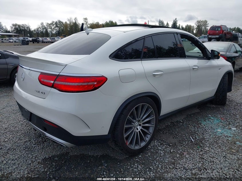 Vin: 4jged6eb6ka149500, lot: 46861538, mercedes-benz amg gle 43 coupe 4matic 20194
