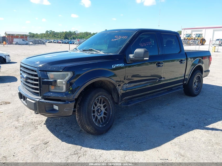 Vin: 1ftew1eg4gkf41499, lot: 46861562, ford f-150 xlt 20162
