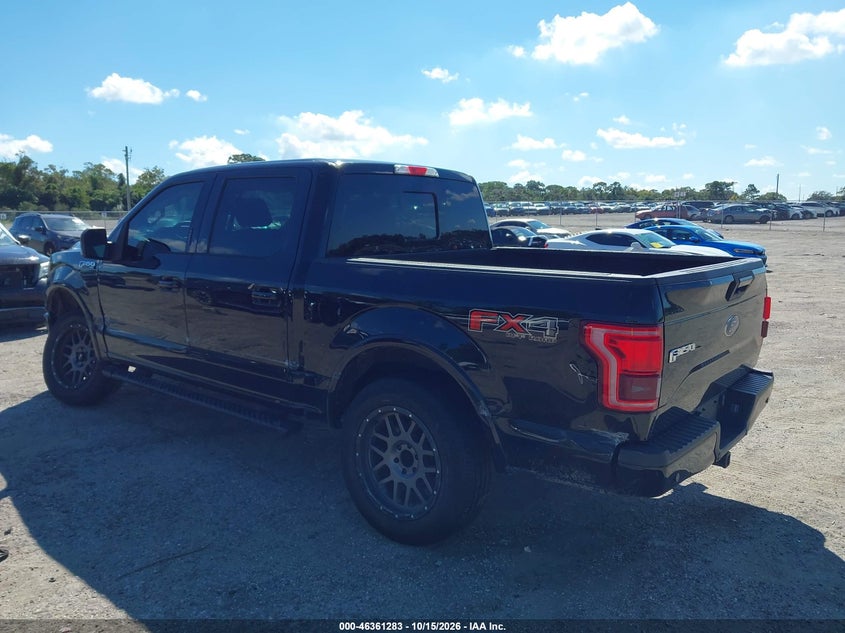 Vin: 1ftew1eg4gkf41499, lot: 46861562, ford f-150 xlt 20163