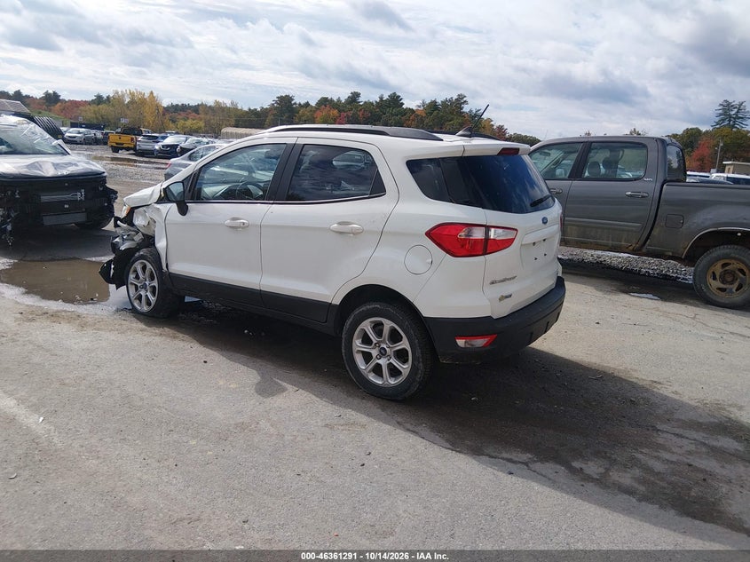 Vin: maj6s3gl3kc292711, lot: 46861569, ford ecosport se 20193