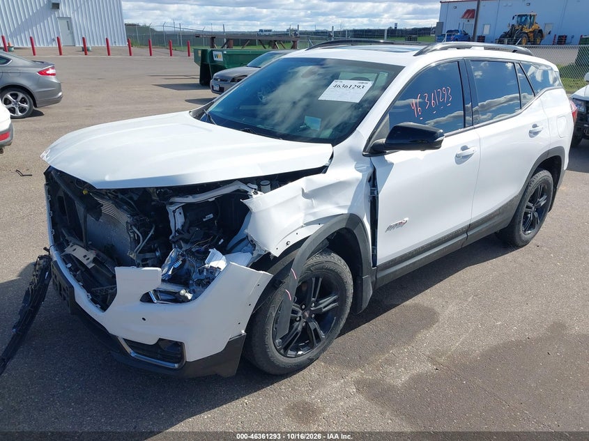 Vin: 3gkalyev0nl200017, lot: 46861572, gmc terrain awd at4 20222