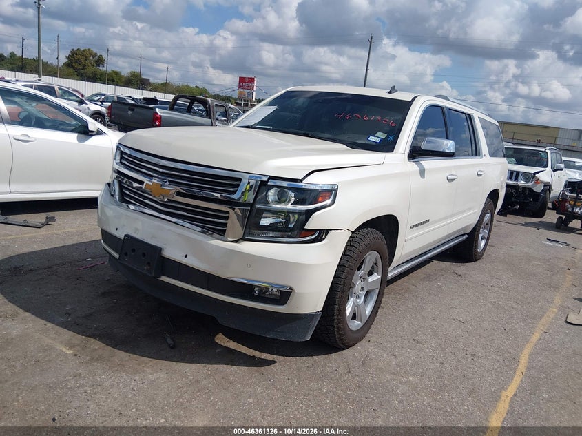Vin: 1gnskkkc3fr230469, lot: 46861605, chevrolet suburban 1500 ltz 20152