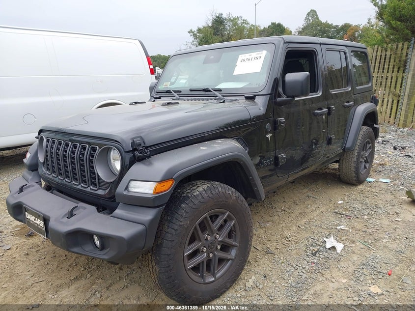 Vin: 1c4pjxdn2sw507363, lot: 46861668, jeep wrangler 4-door summit 4x4 20252