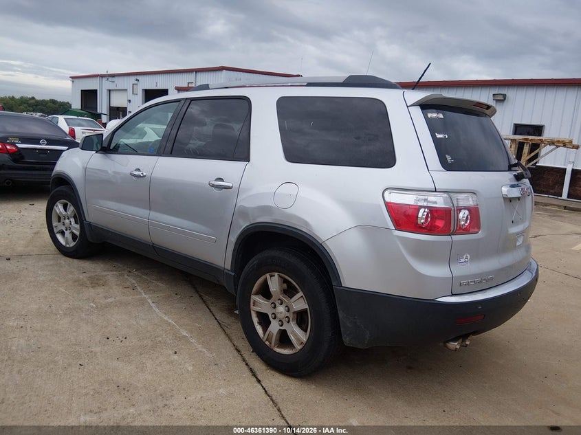 Vin: 1gkkrped6cj175407, lot: 46861669, gmc acadia sle 20123