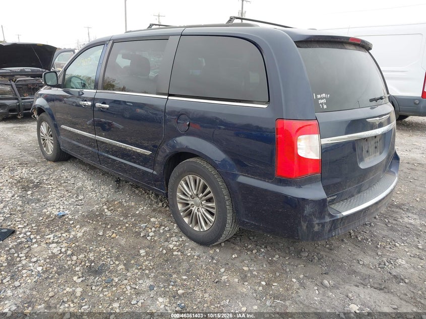 Vin: 2c4rc1cg2fr546732, lot: 46861682, chrysler town & country touring-l 20153