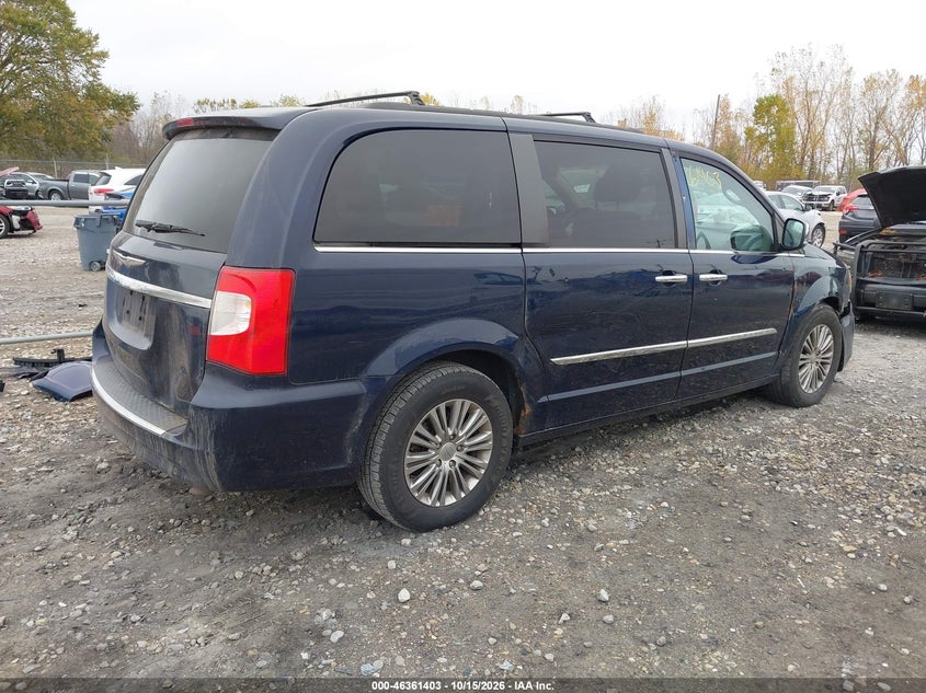 Vin: 2c4rc1cg2fr546732, lot: 46861682, chrysler town & country touring-l 20154