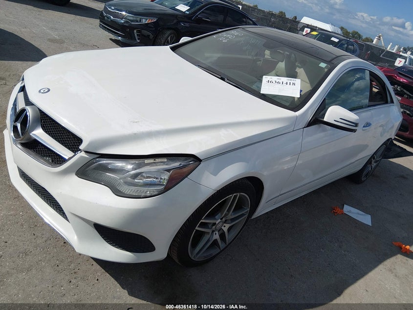 2014 Mercedes-Benz E 350, Rear, IAAI, VIN WDDKJ5KBXEF252804 — photo 2