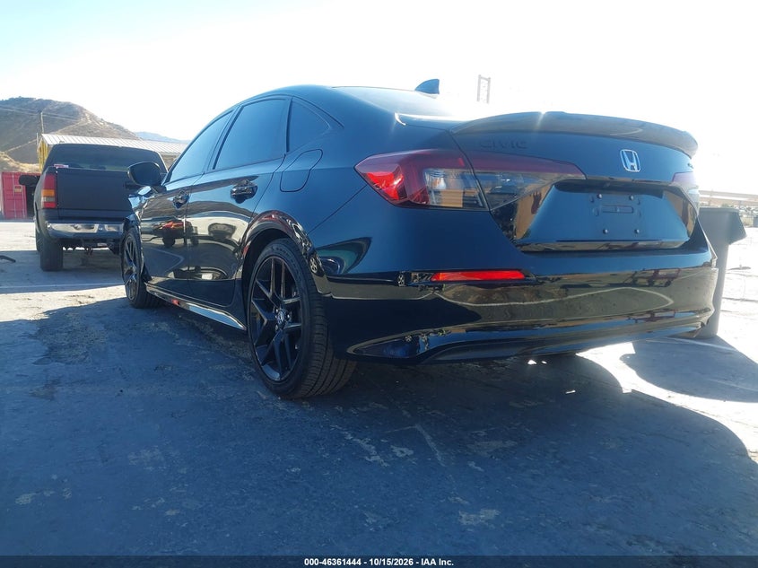 Vin: 2hgfe2f57th569441, lot: 46861723, honda civic sport 20263