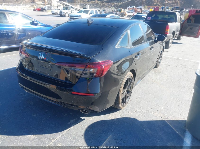 Vin: 2hgfe2f57th569441, lot: 46861723, honda civic sport 20264