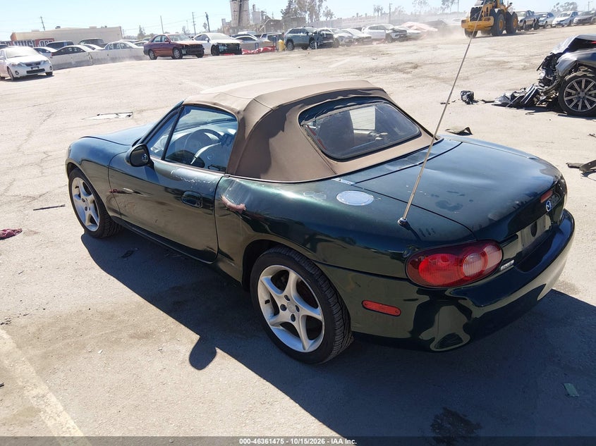 MAZDA MX-5 MIATA 2002 VIN JM1NB353320232616