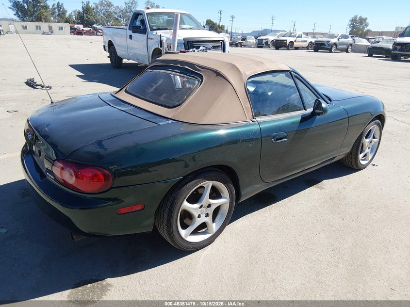 MAZDA MX-5 MIATA 2002 VIN JM1NB353320232616