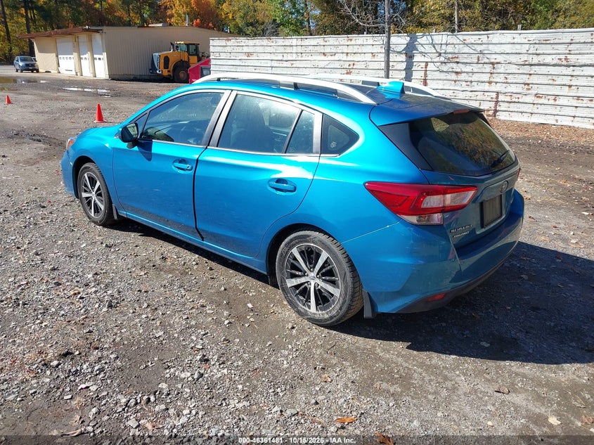 Vin: 4s3gtac66k3734476, lot: 46861760, subaru impreza 2.0i premium 20193