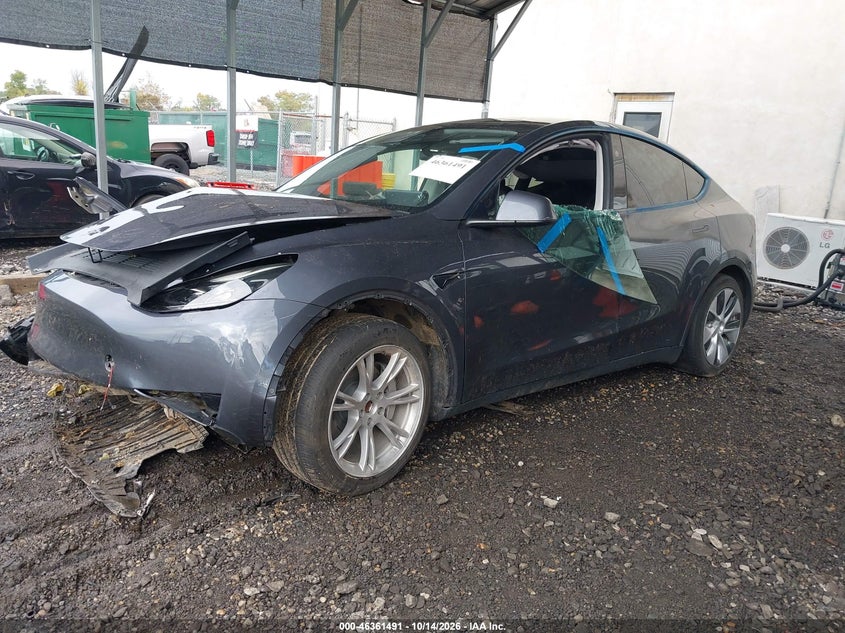 Vin: 7saygded7pf956074, lot: 46861770, tesla model y rwd 2023 img_1