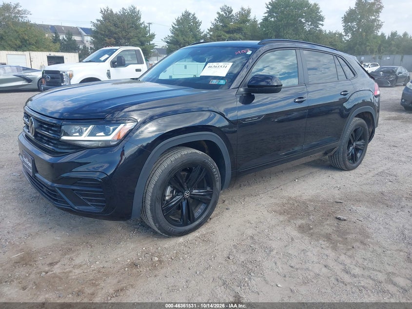 Vin: 1v2sc2ca2pc225897, lot: 46861810, volkswagen atlas cross sport 2.0t sel r-line black 20232