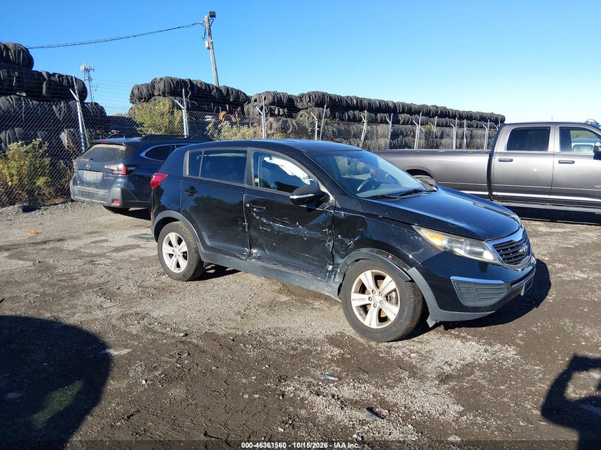 Vin: kndpb3a26d7444409, lot: 46861839, kia sportage lx 20131