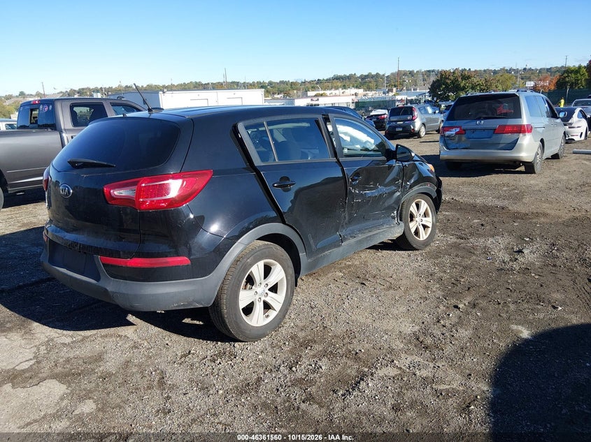 Vin: kndpb3a26d7444409, lot: 46861839, kia sportage lx 20134