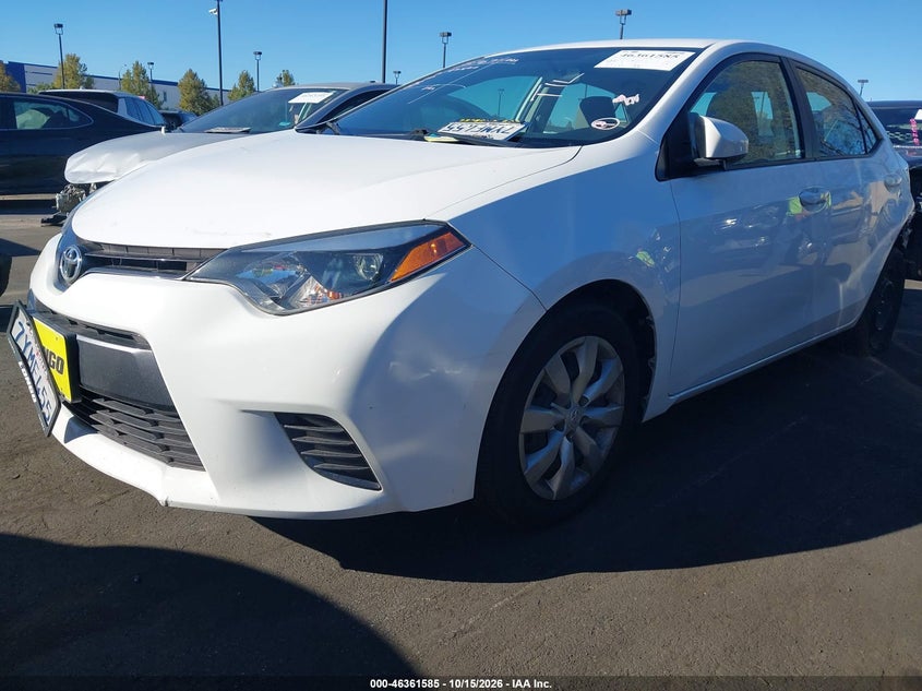 Vin: 2t1burhe9gc686332, lot: 46861864, toyota corolla le 20162