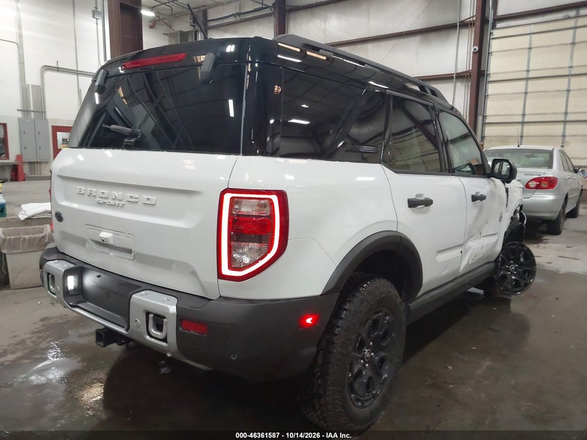 Vin: 3fmcr9cn2srf85452, lot: 46861866, ford bronco sport outer banks 20254