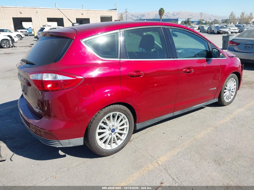 Vin: 1fadp5bu9gl113308, lot: 46861879, ford c-max hybrid sel 20164