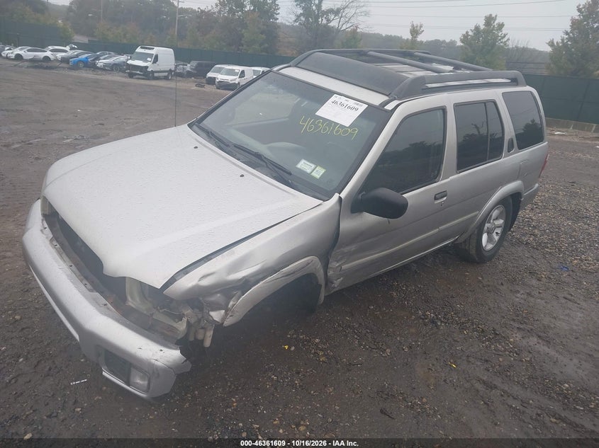 2003 Nissan Pathfinder Se, Left Front, IAAI, VIN JN8DR09Y03W835411 — photo 2