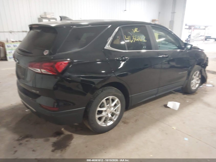 Vin: 3gnaxuev3nl123689, lot: 46861891, chevrolet equinox awd lt 20224