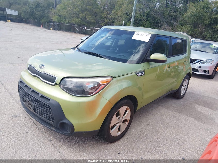 2016 Kia Soul, Звичайний знос, IAAI, VIN KNDJN2A24G7824408 — фото 2