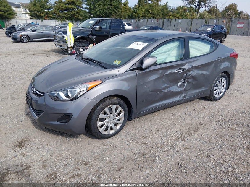 Vin: 5npdh4ae9dh162147, lot: 46861899, hyundai elantra gls 20132
