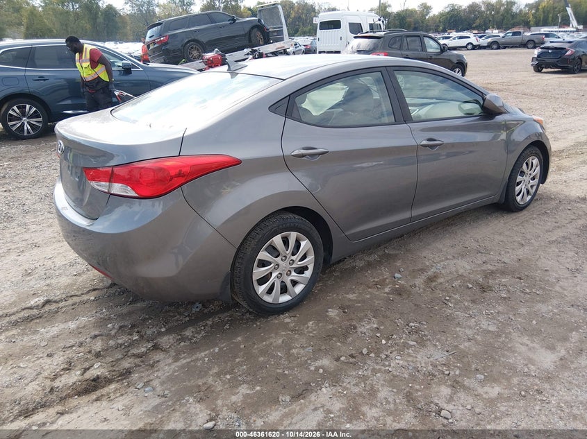 Vin: 5npdh4ae9dh162147, lot: 46861899, hyundai elantra gls 20134