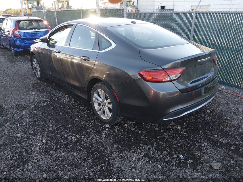 Vin: 1c3cccab2gn117831, lot: 46861909, chrysler 200 limited 20163