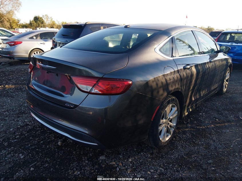 Vin: 1c3cccab2gn117831, lot: 46861909, chrysler 200 limited 20164