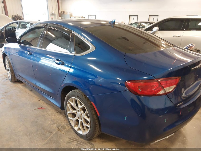 Vin: 1c3ccceg6fn523860, lot: 46861912, chrysler 200 c 20153