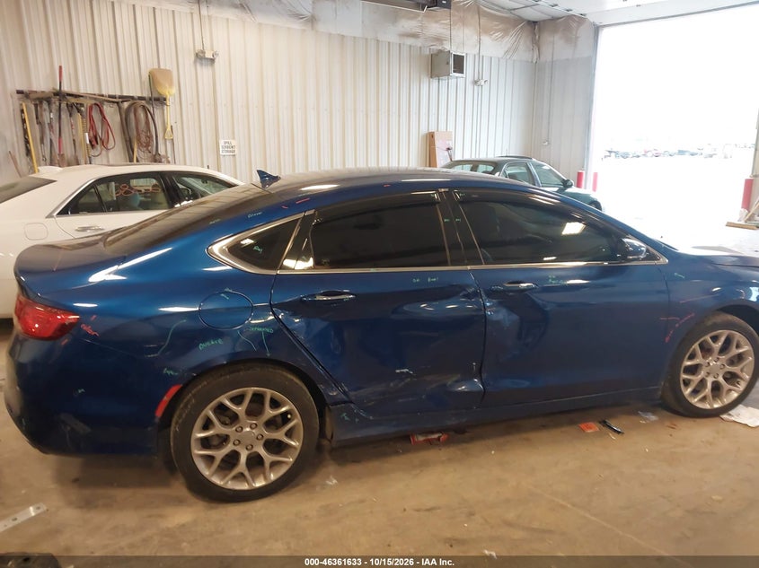 Vin: 1c3ccceg6fn523860, lot: 46861912, chrysler 200 c 20154