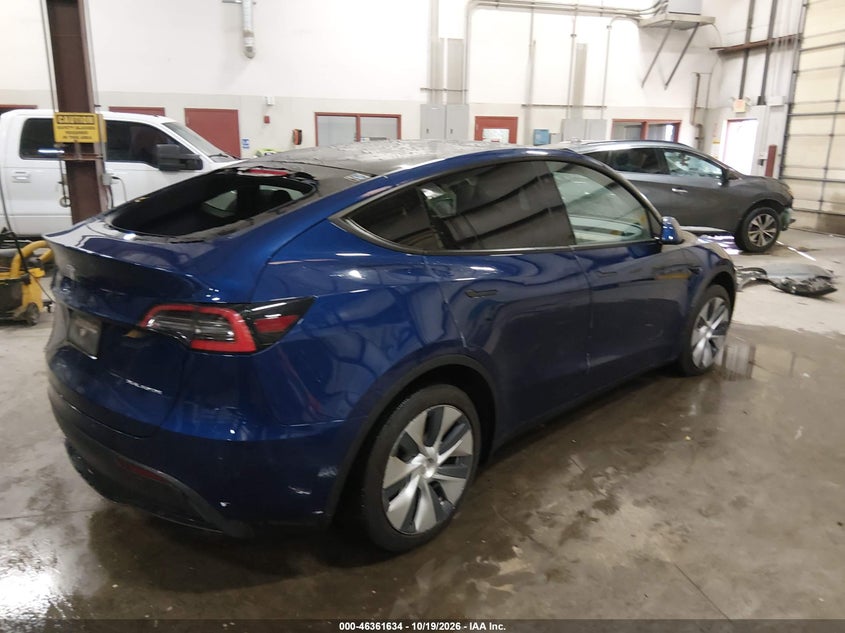 Vin: 5yjygdee1mf063898, lot: 46861914, tesla model y long range dual motor all-wheel drive 20214