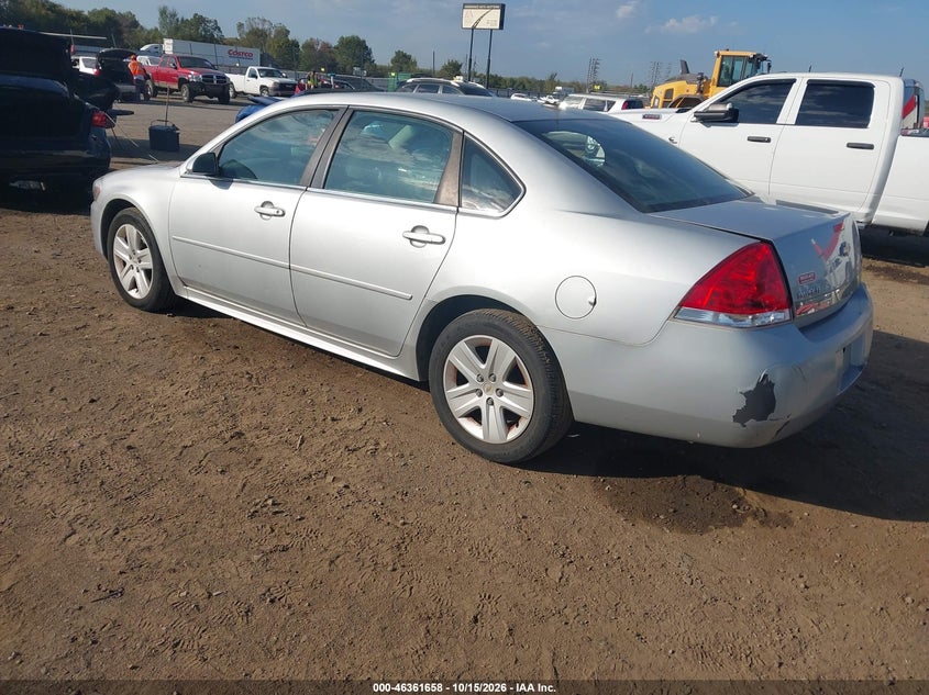 Vin: 2g1wa5ek5a1207934, lot: 46861937, chevrolet impala ls 20103