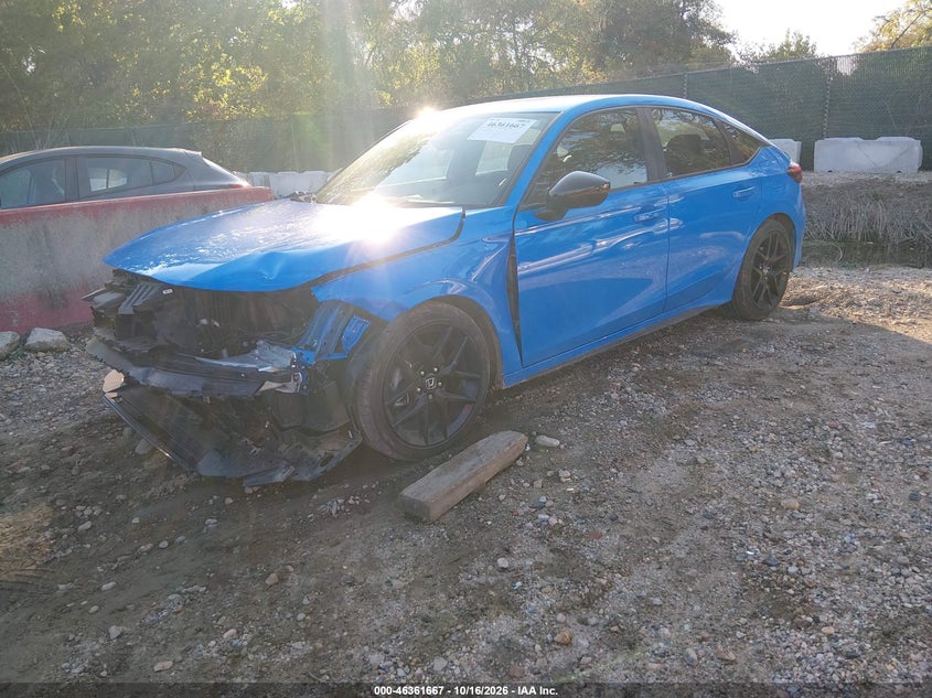 Vin: 19xfl2h85se027180, lot: 46861946, honda civic sedan sport 20252