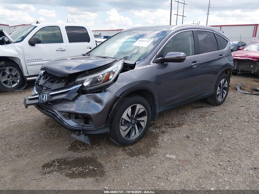 Vin: 5j6rm3h96gl014648, lot: 46862016, honda cr-v touring 20162