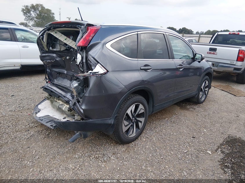 Vin: 5j6rm3h96gl014648, lot: 46862016, honda cr-v touring 20164