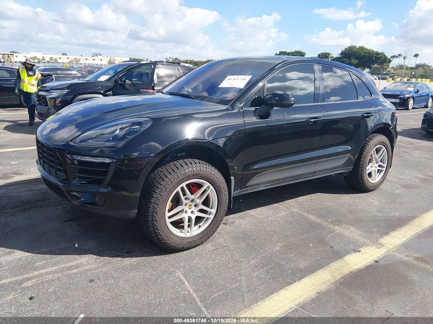 Vin: wp1ab2a59flb73963, lot: 46862025, porsche macan s 20152