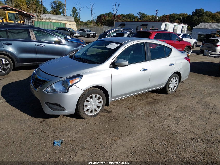 Vin: 3n1cn7ap9fl929251, lot: 46862031, nissan versa 1.6 sv 20152