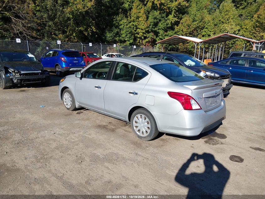 Vin: 3n1cn7ap9fl929251, lot: 46862031, nissan versa 1.6 sv 20153