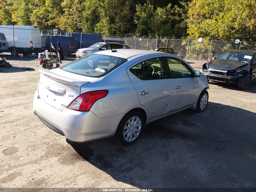 Vin: 3n1cn7ap9fl929251, lot: 46862031, nissan versa 1.6 sv 20154