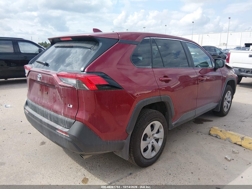 Vin: 2t3h1rfv4sw425128, lot: 46862032, toyota rav4 le 20254