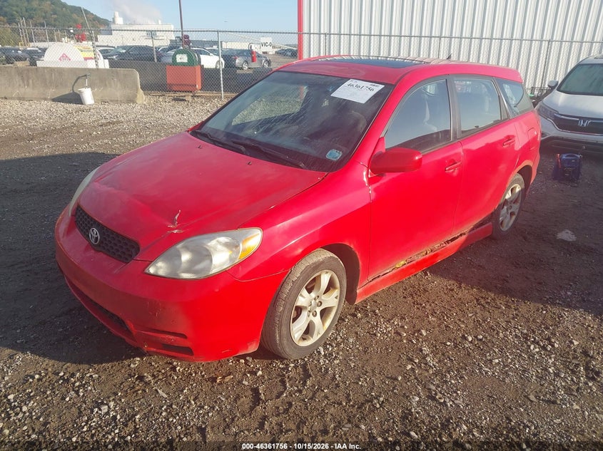 2003 Toyota Matrix Xrs, Оба бока, IAAI, VIN 2T1KY32E73C105415 — фото 2