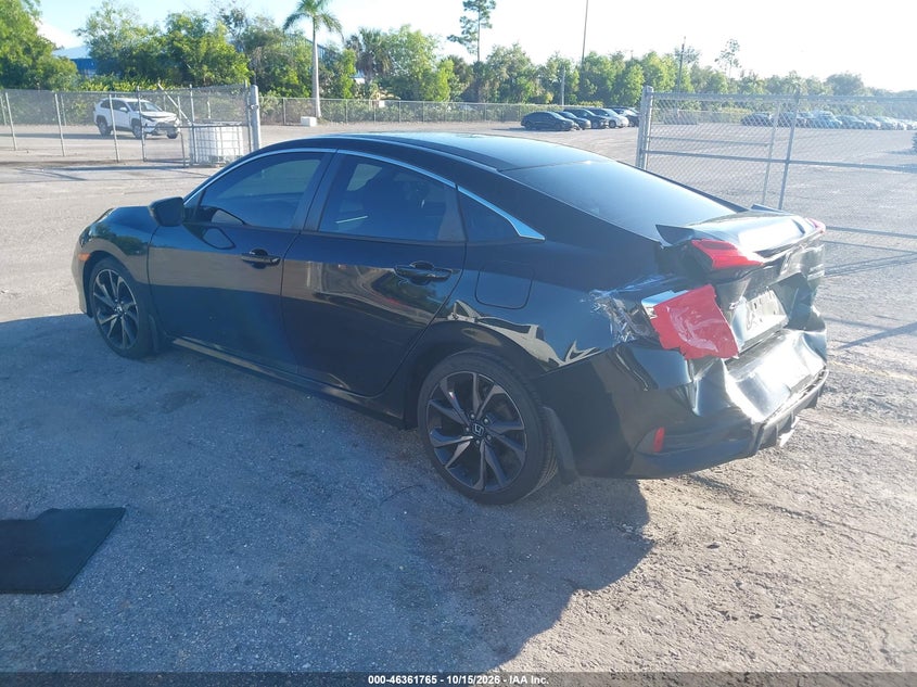 Vin: 19xfc2f89le023928, lot: 46862045, honda civic sport 20203