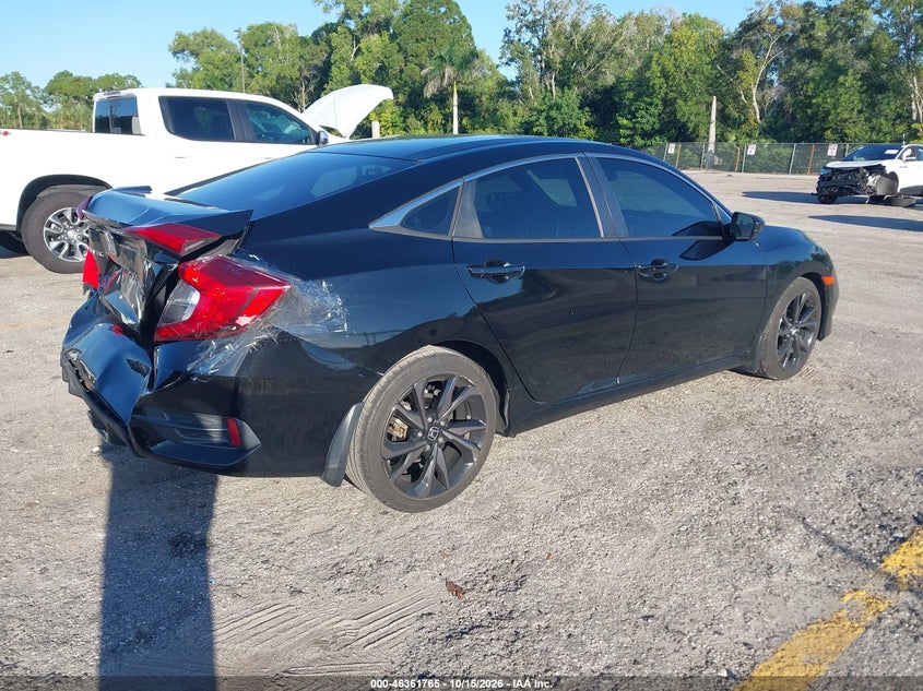 Vin: 19xfc2f89le023928, lot: 46862045, honda civic sport 20204