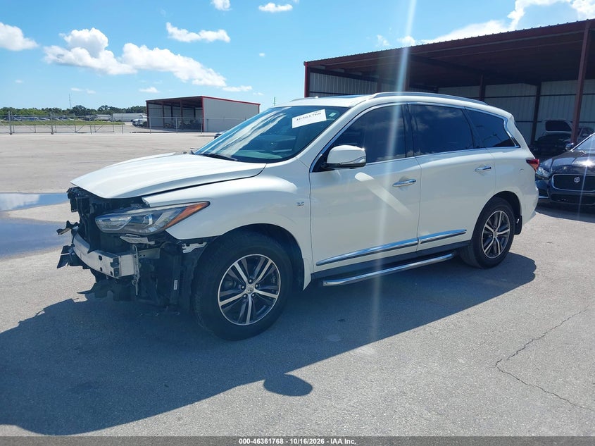 Vin: 5n1dl0mn8hc545030, lot: 46862047, infiniti qx60 20172