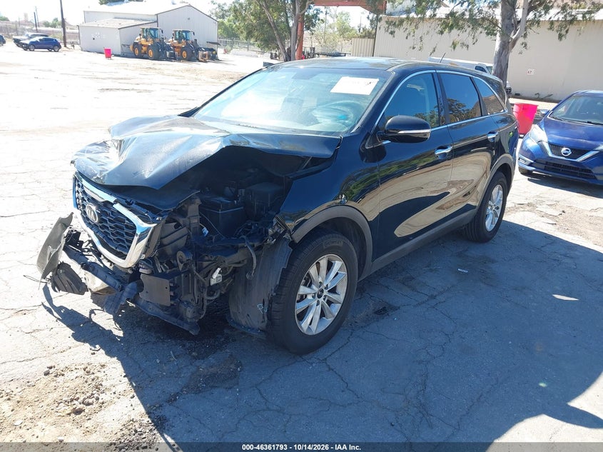 Vin: 5xypg4a37kg528609, lot: 46862072, kia sorento 2.4l l 20192