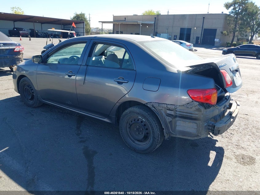 Vin: 1nxbu4ee6az314329, lot: 46862119, toyota corolla le 20103